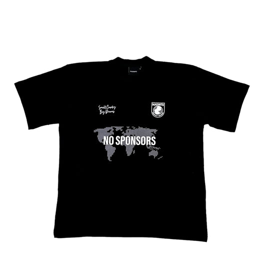 NO SPONSORS T-shirt (Black)