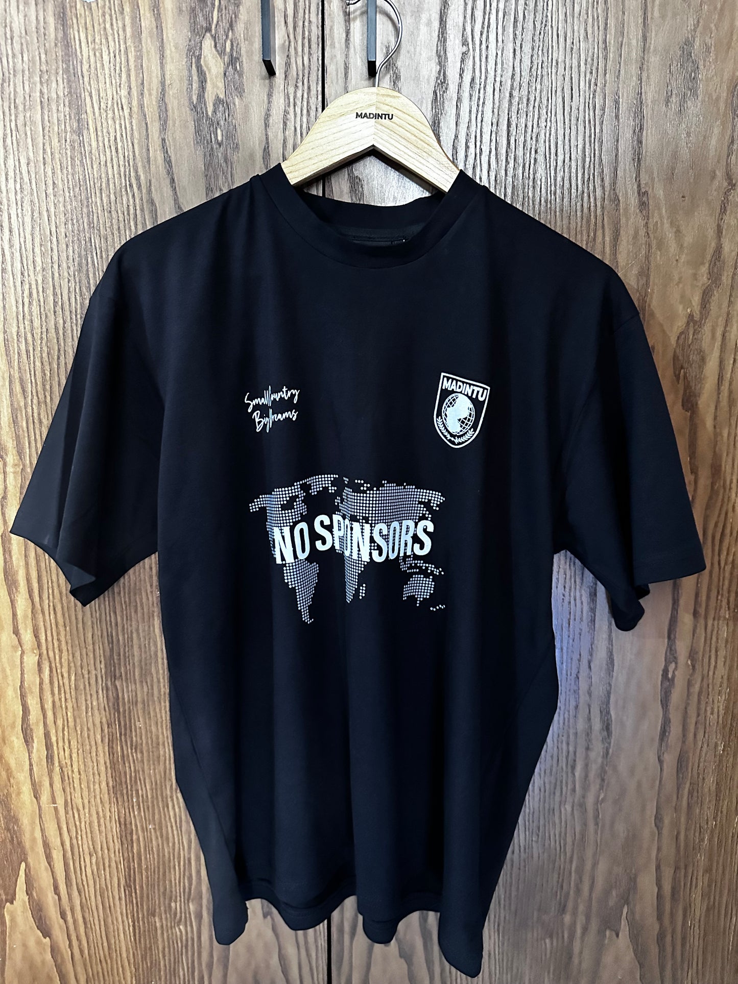 NO SPONSORS T-shirt (Black)